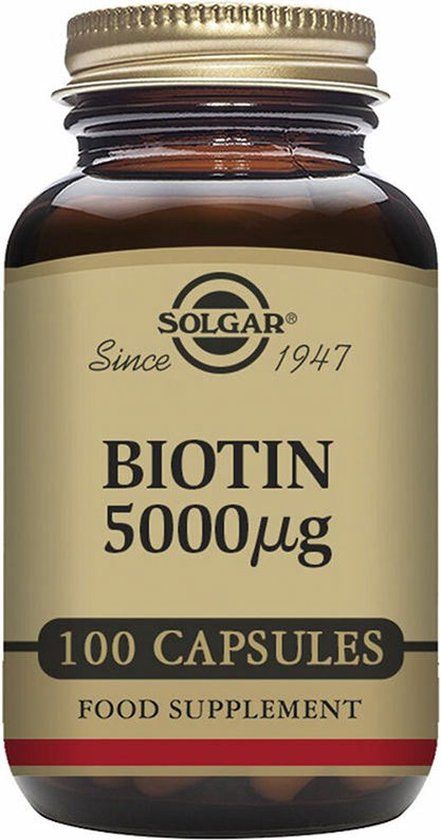 Solgar Biotine 5000 mcg Capsules