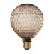 ITENSE Decoratieve lamp E27 G125 Amber Kristal Effect 4W 200lm