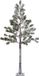 Lumineo - Lichtboom voor binnen en buiten - LED - H 180cm