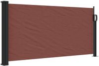 vidaXL Windscherm uittrekbaar 100x300 cm bruin