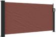 vidaXL Windscherm uittrekbaar 100x300 cm bruin