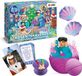 Craze 40522 Adventskalender voor kinderen, Tiktok-Star Emir Bayrak Zeemeermin-speelgoed, kerstkalender voor kinderen, met INKEE badballen, compund mix en exclusieve inhoud, meerkleurig met slijm cadeau