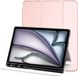 Selected by GSMpunt.nl Tablet Hoes Geschikt voor Apple iPad Air 11 (2024/2025/2026) | Luxe Tri-Fold Book Case | Kunst Leren Bescherm Hoes | Standaard Functie | Roze