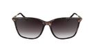 LACOSTE L6016S 272 HAVANA NUDE 57/16/140 Vrouw Zonnebrillen
