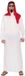 Haza Witbaard Arabische kostuum Heren Polyester Wit Maat M/L