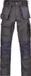 DASSY Canvas holsterzakkenbroek met kniezakken - CEMENTGRIJS - Maat 50