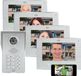 ELRO DV4000IP4 Wifi IP Video Deur Intercom – 4 appartementen - 1080P Full HD Camera met nachtzicht – 4-draads kabel – 16 Beltonen