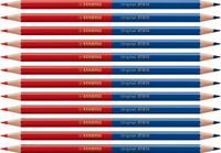 STABILO Original Kleurpotlood Rood/Blauw - Doos 12 Stuks