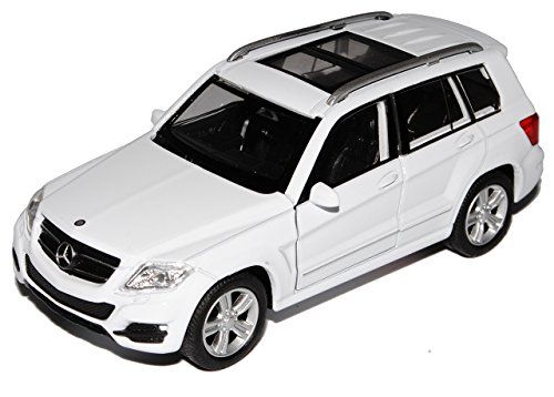 Welly Mercedes-Benz GLK SUV X204 wit vanaf 2008 voor Facelift 2012 ca. 1/43 1/36-1/46 model auto