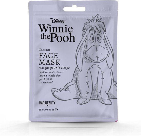 Winnie Mad Beauty Winnie The Pooh Iejoor Face Mask - Gezichtsmasker