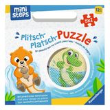 ministeps Ravensburger ministeps Plitsch-Platsch-Puzzle Lieblingstiere - ab 12 Monate