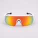 Acelera Intermediate Fietsbril - Gepolariseerde fietsbril met verwisselbare lens - Fiets zonnebril - Wielrenbril - Unisex - Wit