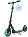 SereneLife Kinderstep - 2-Wiel Kinderstep met Verstelbaar T-Bar Stuur - Aluminium Antislip Dek - Draagbare Opvouwbare Step voor Kinderen , Tieners met Draagriem