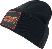 Kiss Amplified Collection - Patch Beanie Unisex Beanie - Zwart