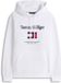 Tommy Hilfiger Homme Pull Coton/Polyester M Blanc