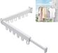 Marque non spécifiée Sèche-linge mural pliable - Blanc