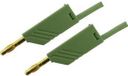 SKS Hirschmann MLN 100/2,5 GN Meetsnoer Banaanstekker 4 mm Banaanstekker 4 mm 1.00 m Groen 1 stuk(s)