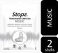 Stopz. Music oordoppen - Festival oordoppen - Muziek oordopjes - Veilig genieten van muziek - Transparant – Herbruikbaar