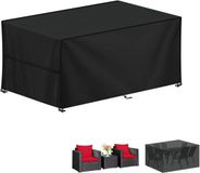 Merkloos Waterdichte Tuinmeubelhoes - Zwart - 150x90x90 cm - Oxford-Stof