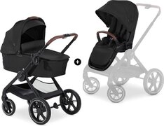 hauck Kinderwagen Walk N Care Air Set Black zwart