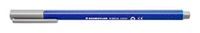 STAEDTLER Viltstiften triplus color, lichtgrijs, driehoekig, stabiele, drukbestendige punt, lijnbreedte ca. 1 mm, kindvriendelijk, Made in Germany, 10 lichtgrijze fibre-tip pennen in kartonnen etui