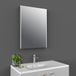 Hudson Reed Miroir éclairé par LED - 50 x 70 cm - 21W - Chauffant - Tactile et carré - Gris