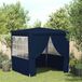 Maison Exclusive - Tonnelle de fête professionnelle avec parois latérales, dimensions 2x2 mètres, bleu, 90 g/m²