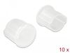 Delock Dust Cover for BNC female 10 pieces transparent