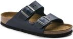 Birkenstock Arizona Vetleer - Maat 36 - Zwart - Smal