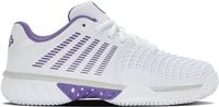 K-Swiss Tennisschoen Padelschoen Express Light 3 Clay Dames Wit Paars