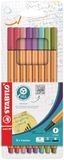 STABILO - Premium fineliner - point 88 - Etui met 8 kleuren
