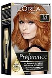 L'Oréal Paris Préférence 7.4 koperblond permanente haarverf set van 3
