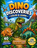 Dino Discoveries COLOR & LEARN