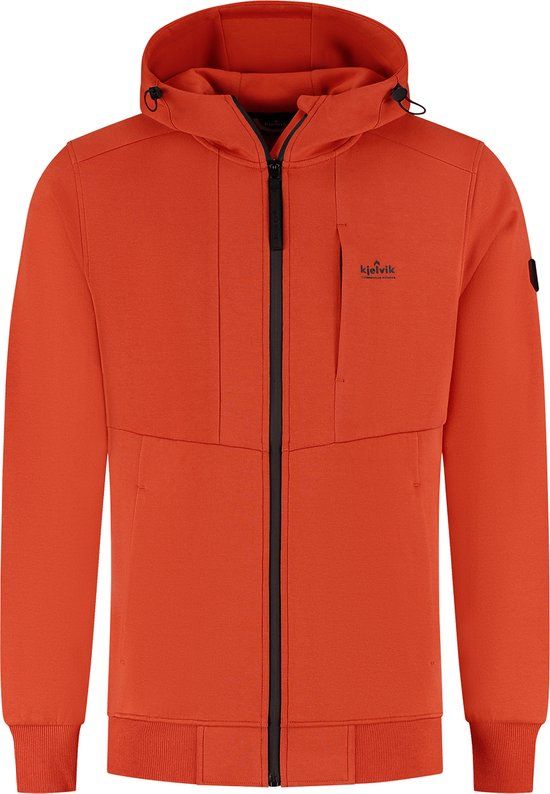 Kjelvik Marnix Jas - Heren Zomer jas - Oranje - Polyester - XXL