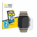 BROTECT - Screenprotector voor Apple Watch Ultra 2 (49 mm) - Folie Beschermfolie matte 2 Stuks