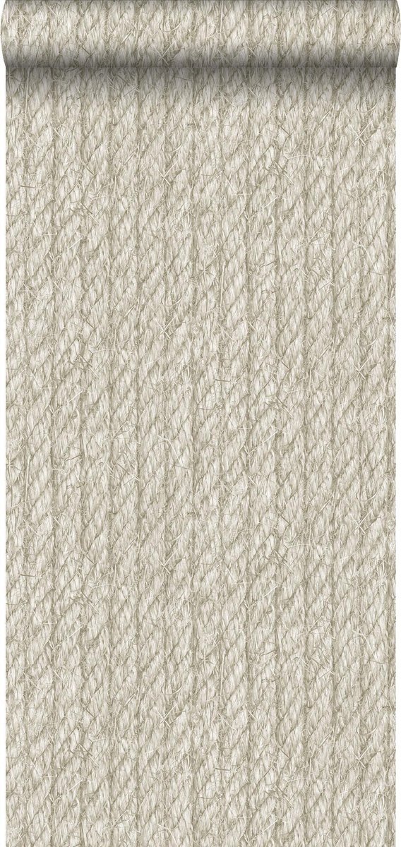 Esta Home behang touw-motief beige - 138246 - 53 cm x 10,05 m