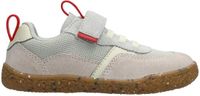 Groundies Lou 2.0 Sneakers Kinderen Unisex Sage Green/Red Leer/Synthetisch Natuurlijk Rubber Veters