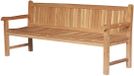 Teakea - Balmoral Teak Tuinbank - 200 cm - Royale 4 à 5-Zits Parkbank - Massief FSC Teakhout