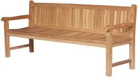 Teakea - Balmoral Teak Tuinbank - 200 cm - Royale 4 à 5-Zits Parkbank - Massief FSC Teakhout