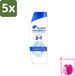Head & Shoulders 5 x 2-in-1 Classic Anti-Roos Shampoo - 300 ml - Bulkverpakking