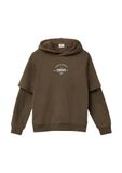 s.Oliver Sweatshirt donkerbruin