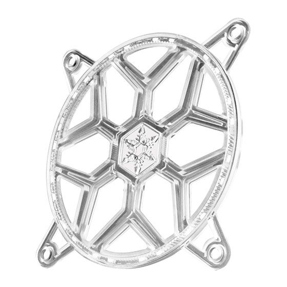 Silverstone FG121 - Fan - 120 mm - Transparant