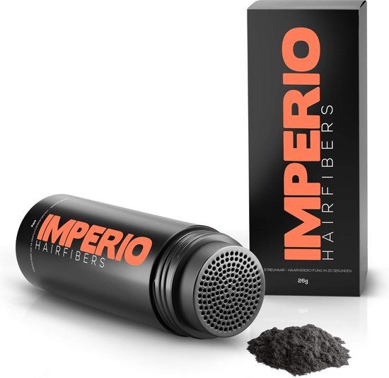 IMPERIO Premium Haarvezels Zwart