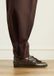 Manfield Dames Bruine Leren Bootschoenen Maat 40