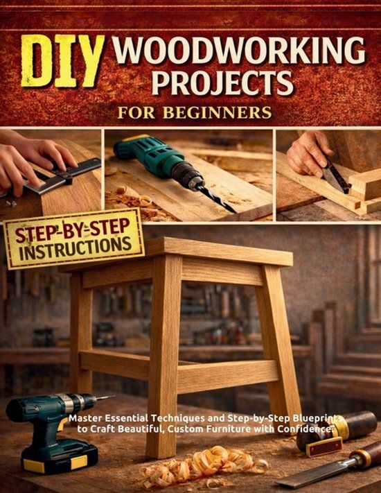 DIY Independently Published DIY Woodworking Projects for Beginners