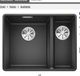 Blanco Silgranit Spoelbak Antraciet 552x427 mm Links