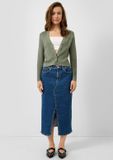 QS s.Oliver Blauwe Denim QS Rok