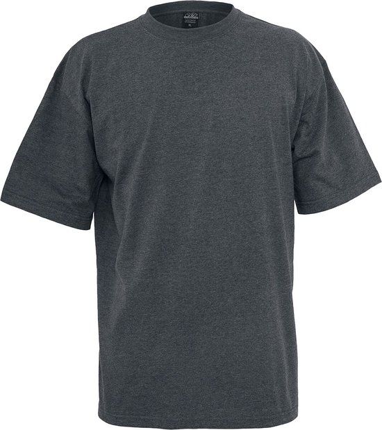Urban Classics Tall Tee Heren T-shirt - houtskool - XL