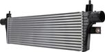 HELLA Ladeluftkühler mit perforierten Kühlrippen, Aluminium, 590 x 202 mm, passend für unter anderem TOYOTA HILUX