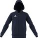 adidas Entrada26 Full Zip Hoodie Kids Sweatshirt, team navy blue 2/white, 5-6 Years
